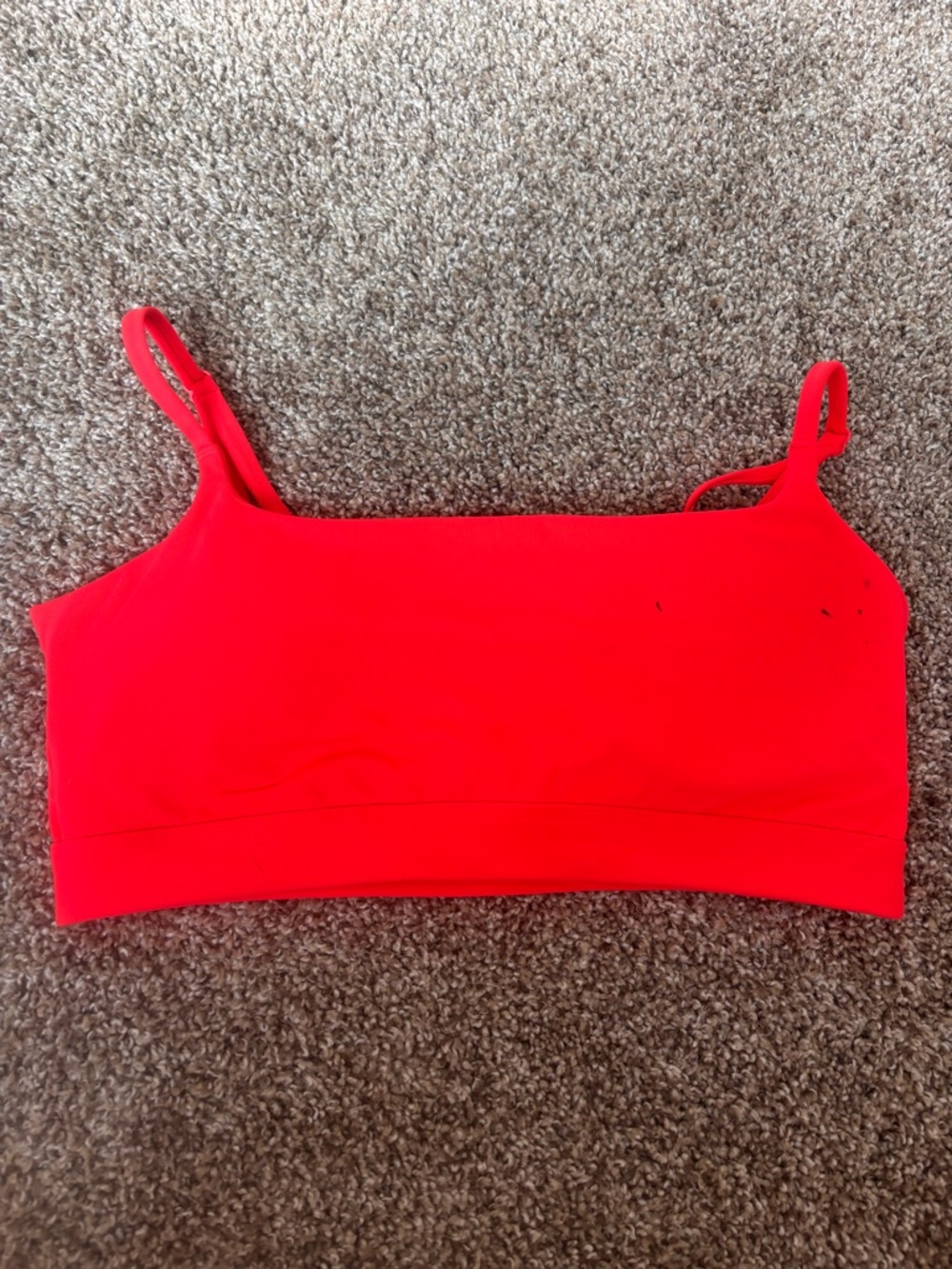 Fabletics Red Sports Bra Tank Top